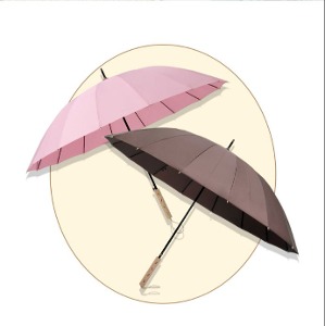 핑크 크로반 나만의 초코릿 우산 개성있는 심플한 자동우산