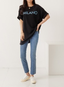 칼라감 짱 마성의 스판 밀라노 티셔츠